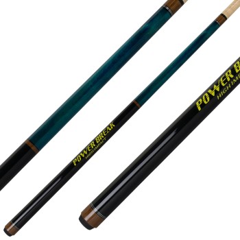Billardqueue, Pool, Classic Powerbreak Break Jump, blau, Schnellverschluss