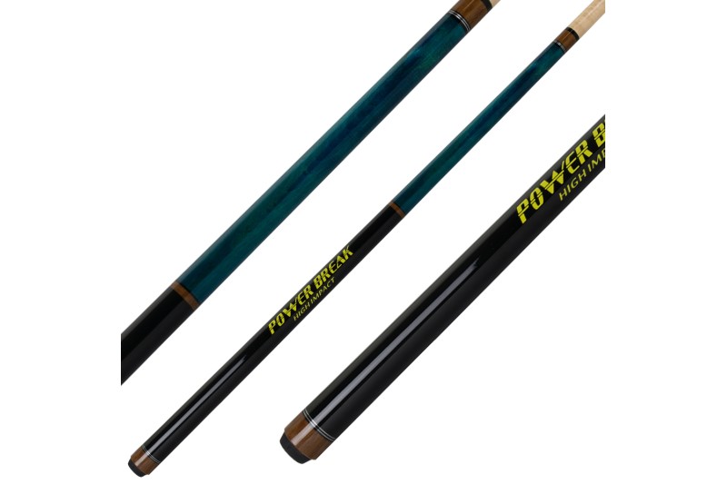 Billardqueue, Pool, Classic Powerbreak Break Jump, blau, Schnellverschluss