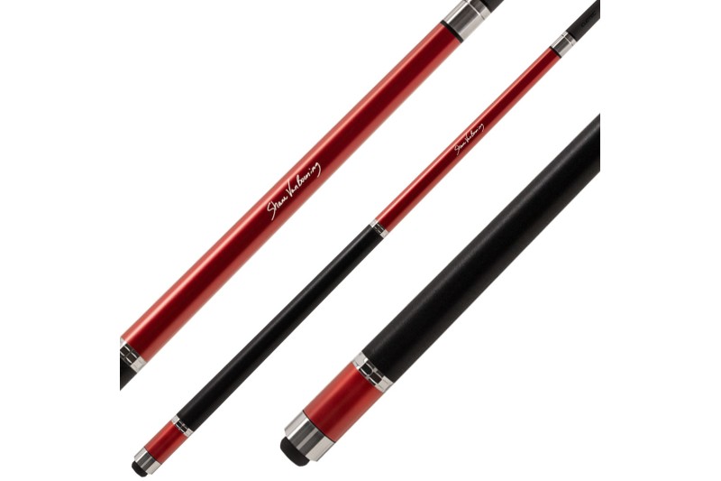 Billardqueue, Pool, Cuetec Cynergy CT-15K Carbon, rubin-rot, 3/8x14