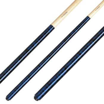 Billardqueue, Pool, Triton TRI-3, blau, einteilig