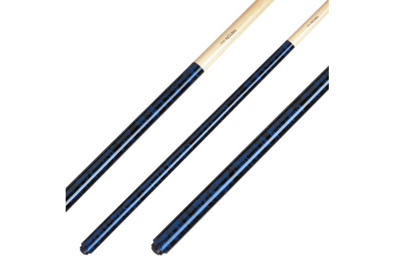 Billardqueue, Pool, Triton TRI-3, blau, einteilig