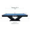 Billardtisch, Pool, Rasson Victory II Plus, 8 ft., schwarz, Ausstellungsstück