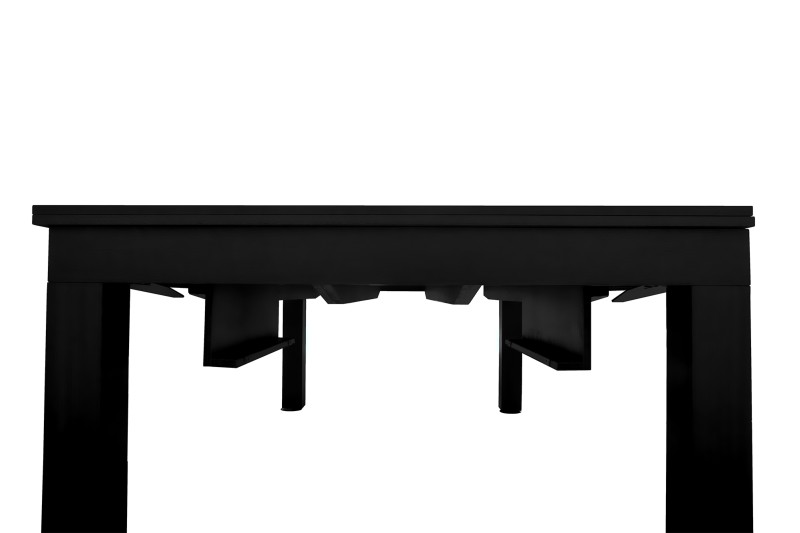 Billardtisch / Esstisch, Pool, Diner, 7 ft. (Fuß), matt-schwarz