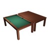 Billardtisch / Esstisch, Pool, Mozart, 7 ft. (Fuß), mahagoni