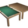Billardtisch / Esstisch, Pool, Mozart, 7 ft. (Fuß), eiche
