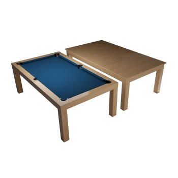 Billardtisch / Esstisch, Pool, Mozart, 7 ft. (Fuß), eiche