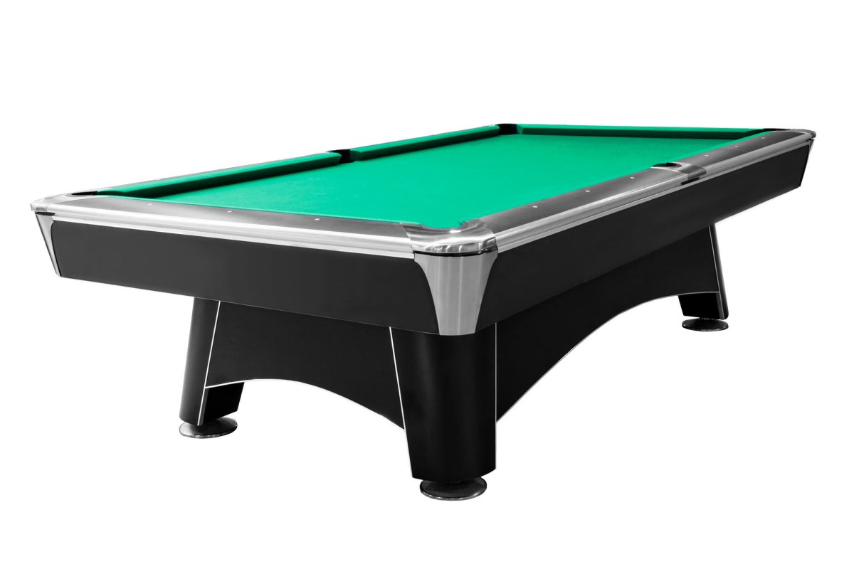 Billardtisch, Pool, Hurricane, 9 ft. (Fuß), matt-schwarz