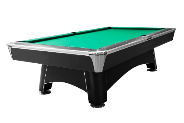 Billardtisch, Pool, Hurricane, 9 ft. (Fuß), matt-schwarz
