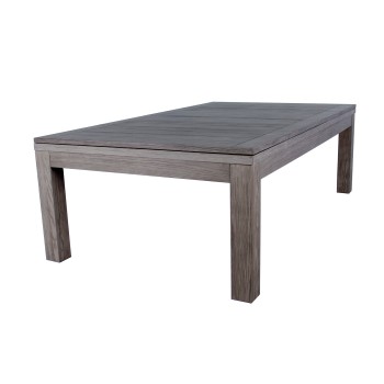 Billardtisch / Esstisch, Pool, Rasson Penelope II, inkl. Abdeckplatte, gebeiztes Holz