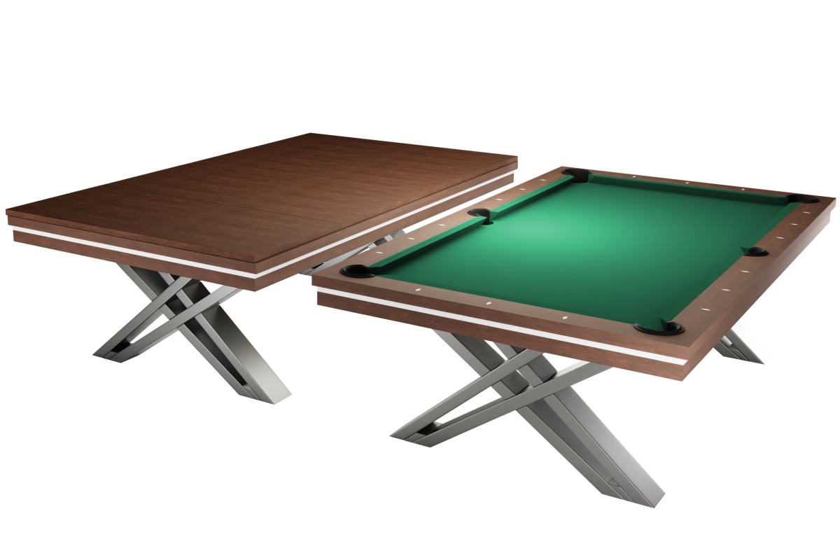 Billardtisch / Esstisch, Pool, Rasson Pierce, 8 ft. (Fuß), walnuss