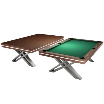 Billardtisch / Esstisch, Pool, Rasson Pierce, 8 ft. (Fuß), walnuss