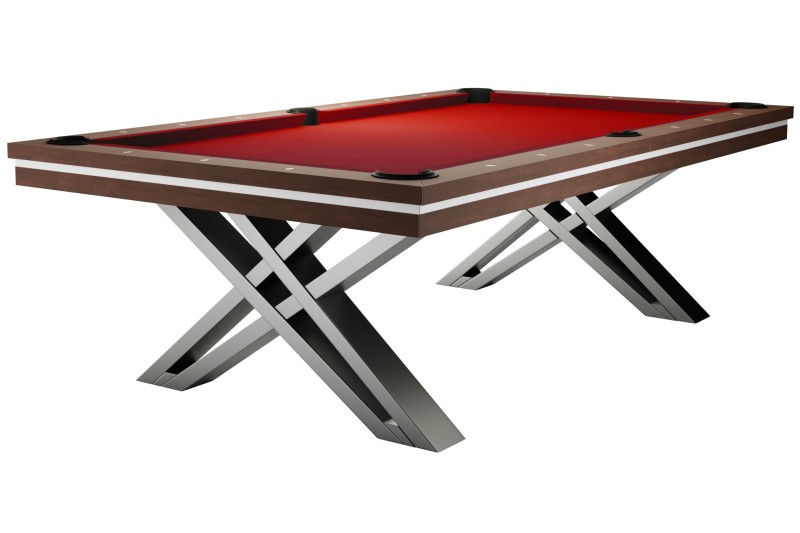 Billardtisch / Esstisch, Pool, Rasson Pierce, 8 ft. (Fuß), walnuss, inkl. Abdeckplatte, gebraucht