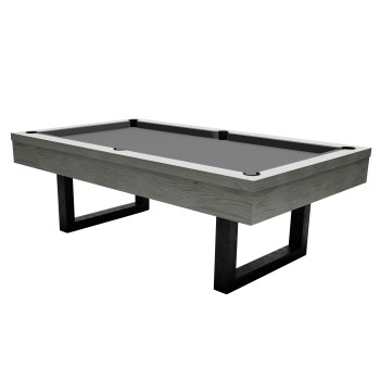 Billardtisch, Pool, Upcon, 8 ft. (Fuß), graue Eiche