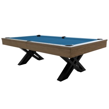 Billardtisch, Pool, X-Con, 8 ft. (Fuß), graue Eiche