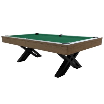 Billardtisch, Pool, X-Con, 8 ft. (Fuß), graue Eiche