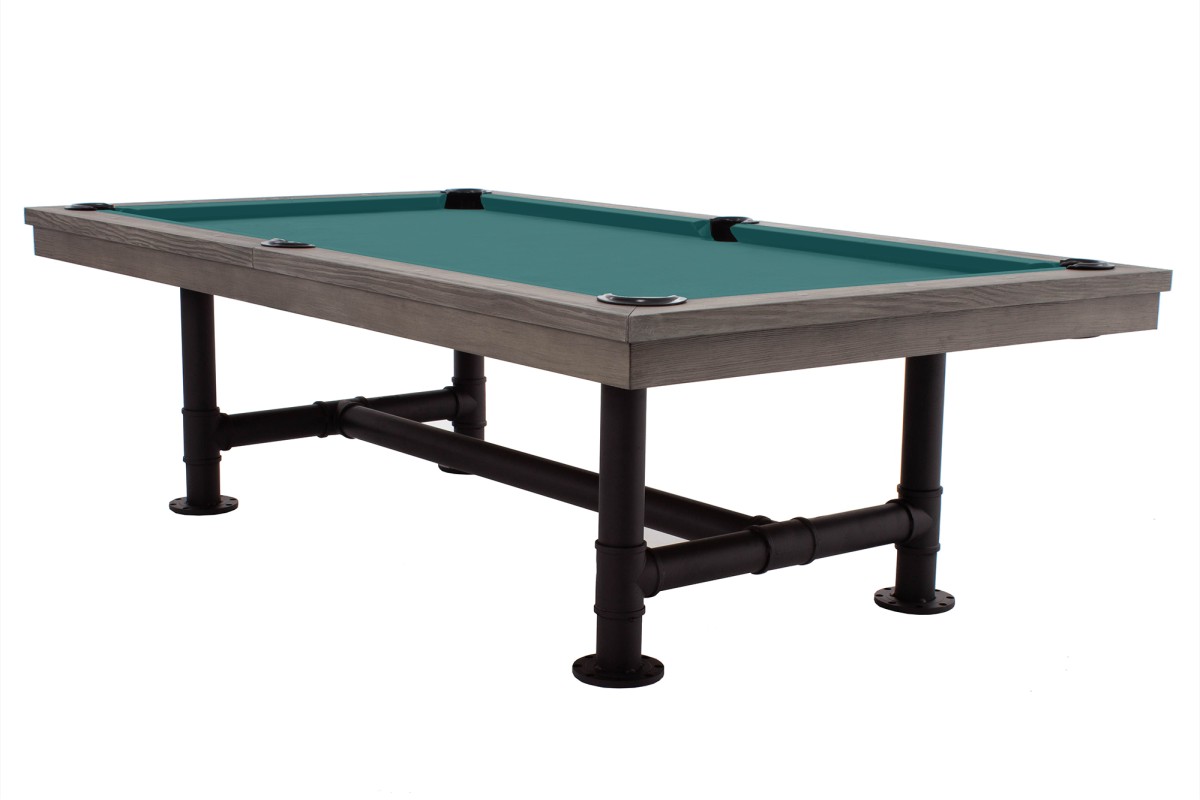Billardtisch / Esstisch, Pool, Rasson Bedford, grau gebeizt