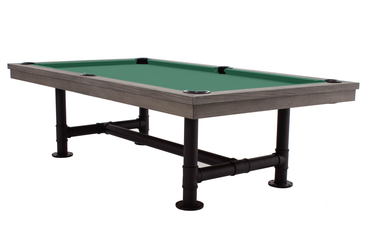 Billardtisch / Esstisch, Pool, Rasson Bedford, grau gebeizt
