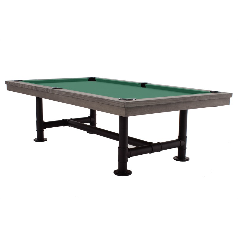 Billardtisch / Esstisch, Pool, Rasson Bedford, grau gebeizt