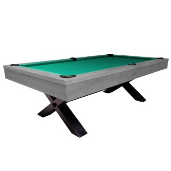 Billardtisch, Pool, Xray, 8 ft. (Fuß), grau