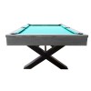 Billardtisch, Pool, Xray, 8 ft. (Fuß), grau Billardtisch, Pool, Xray, 8 ft. (Fuß), grau