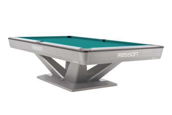 Billardtisch, Pool, Rasson Victory III, silber, CLUB Taschenmaß