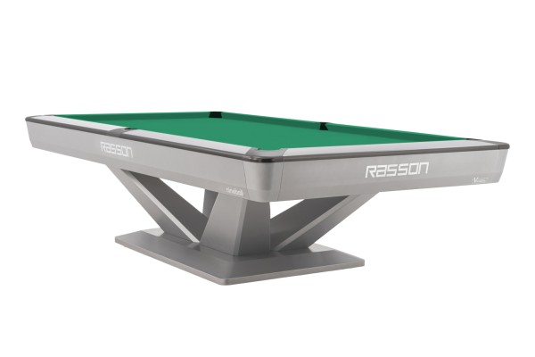 Billardtisch, Pool, Rasson Victory III, silber, CLUB Taschenmaß