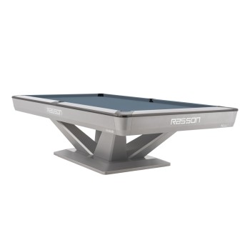 Billardtisch, Pool, Rasson Victory III, silber, CLUB Taschenmaß