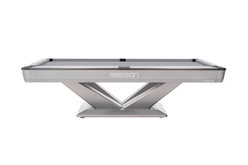 Billardtisch, Pool, Rasson Victory III, silber, CLUB Taschenmaß