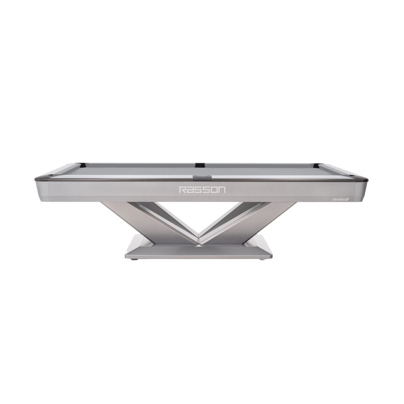 Billardtisch, Pool, Rasson Victory III, silber, CLUB Taschenmaß Billardtisch, Pool, Rasson Victory III, silber, CLUB Taschenmaß