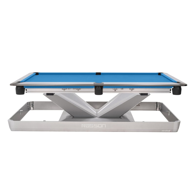Billardtisch, Pool, Rasson Victory III, silber, CLUB Taschenmaß Billardtisch, Pool, Rasson Victory III, silber, CLUB Taschenmaß