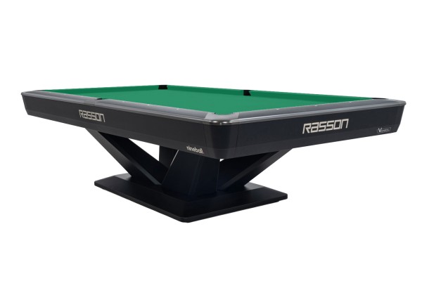 Billardtisch, Pool, Rasson Victory III, schwarz, CLUB Taschenmaß