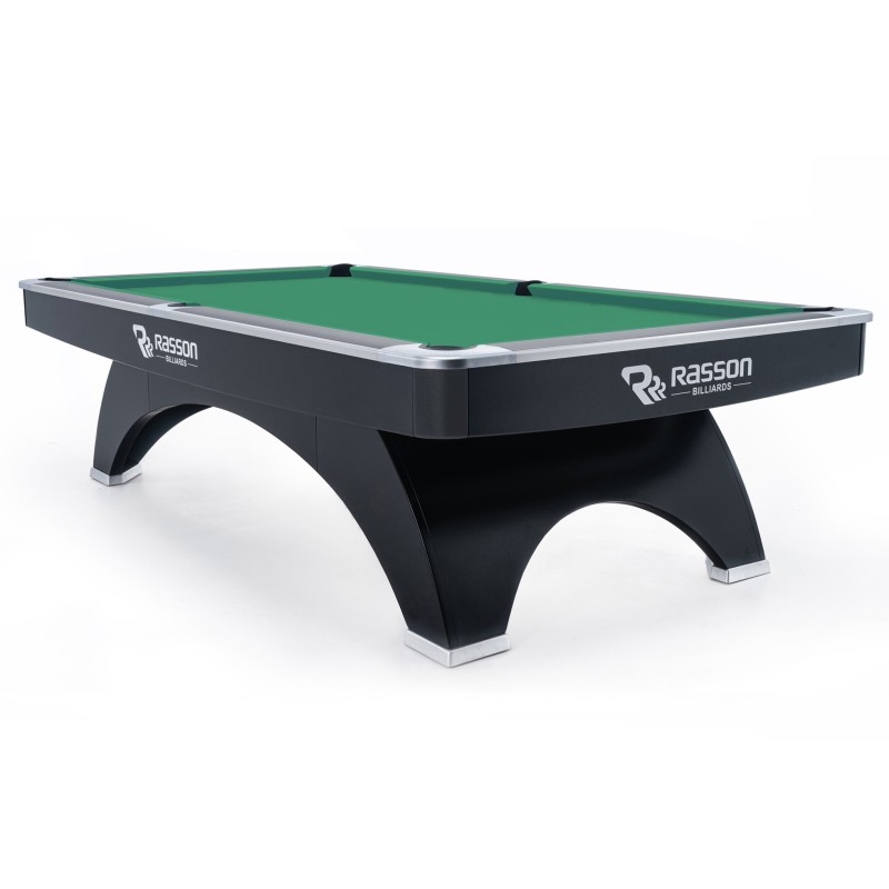 Billardtisch, Pool, Rasson Ox, 9 ft. (Fuß), schwarz
