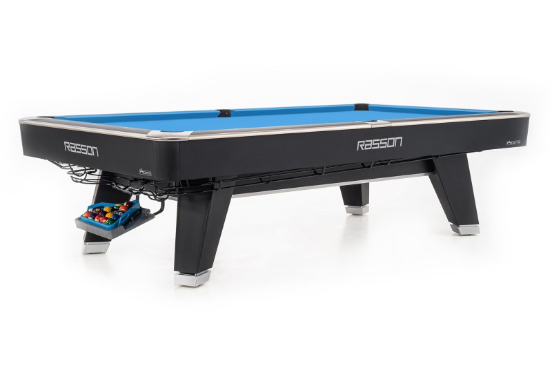 Billardtisch, Pool, Rasson ACURRA (MR-SUNG SERIES), 9 ft. (Fuß), schwarz-matt (Strong Black)