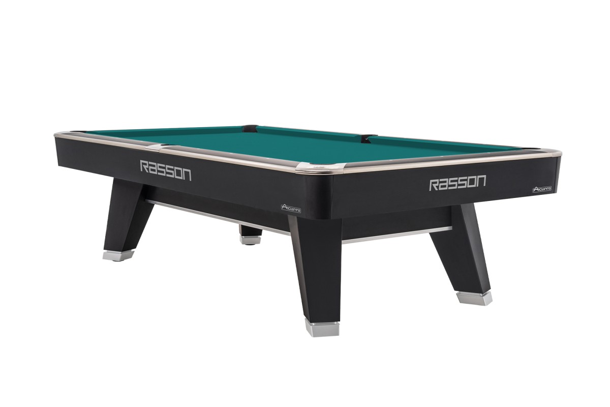 Billardtisch, Pool, Rasson ACURRA (MR-SUNG SERIES), 9 ft. (Fuß), schwarz-matt (Strong Black)