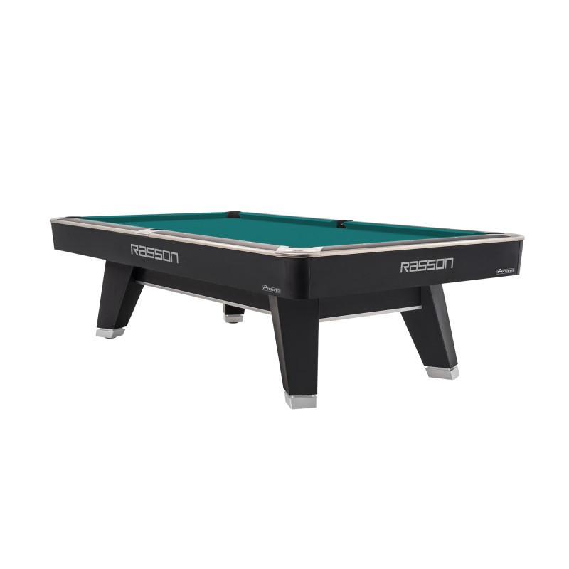 Billardtisch, Pool, Rasson ACURRA (MR-SUNG SERIES), 9 ft. (Fuß), schwarz-matt (Strong Black)