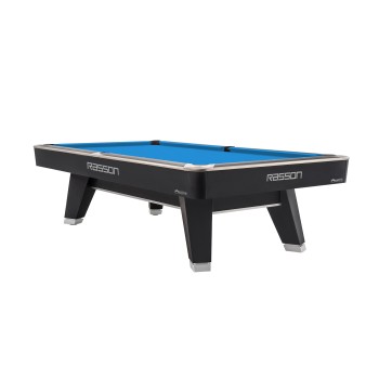 Billardtisch, Pool, Rasson ACURRA (MR-SUNG SERIES), 9 ft. (Fuß), schwarz-matt (Strong Black)