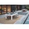 Billardtisch, Pool, Cornilleau Classic Outdoor, 7 ft. (Fuß), weiß-grau