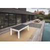 Billardtisch, Pool, Cornilleau Classic Outdoor, 7 ft. (Fuß), weiß-grau