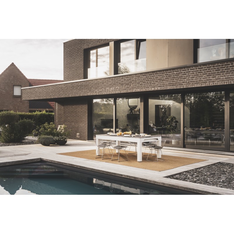Billardtisch, Pool, Cornilleau Classic Outdoor, 7 ft. (Fuß), weiß-grau