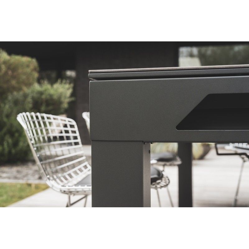 Billardtisch, Pool, Cornilleau Classic Outdoor, 7 ft. (Fuß), schwarz-grau