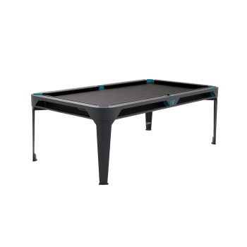 Billardtisch, Pool, Cornilleau Hyphen Outdoor, 7 ft. (Fuß), schwarz