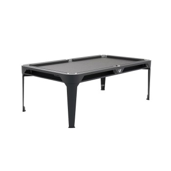 Billardtisch, Pool, Cornilleau Hyphen Outdoor, 7 ft. (Fuß), schwarz