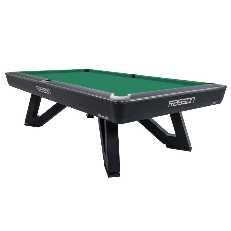 Billardtisch, Pool, Rasson Wolf, 9 ft. (Fuß), schwarz Billardtisch, Pool, Rasson Wolf, 9 ft. (Fuß), schwarz