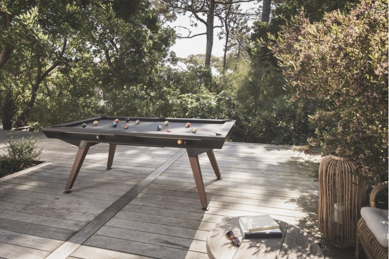 Billardtisch, Pool, Cornilleau Origin Outdoor, 7 ft. (Fuß), schwarz
