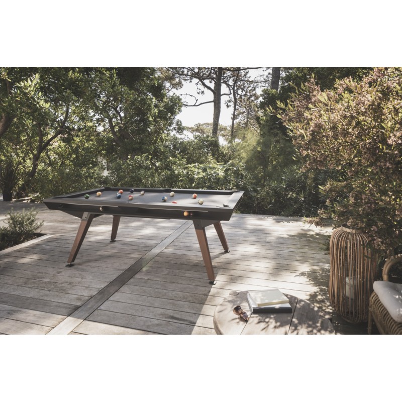 Billardtisch, Pool, Cornilleau Origin Outdoor, 7 ft. (Fuß), schwarz