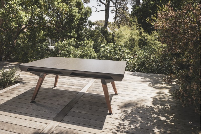 Billardtisch, Pool, Cornilleau Origin Outdoor, 7 ft. (Fuß), schwarz