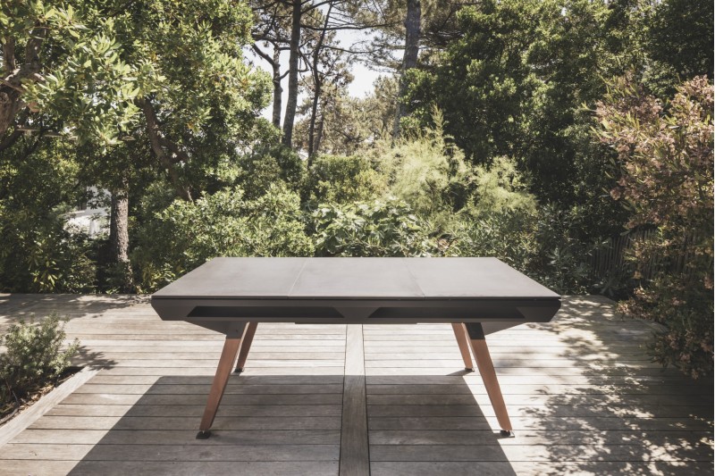 Billardtisch, Pool, Cornilleau Origin Outdoor, 7 ft. (Fuß), schwarz