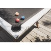 Billardtisch, Pool, Cornilleau Origin Outdoor, 7 ft. (Fuß), weiß