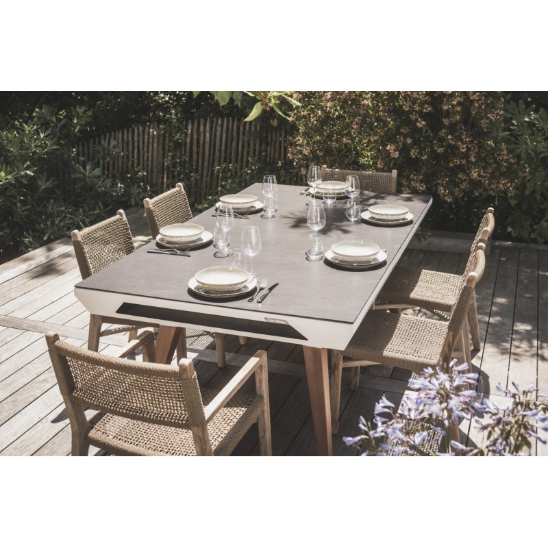 Billardtisch, Pool, Cornilleau Origin Outdoor, 7 ft. (Fuß), weiß