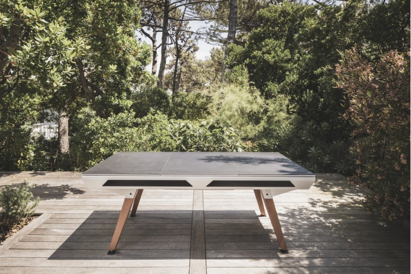 Billardtisch, Pool, Cornilleau Origin Outdoor, 7 ft. (Fuß), weiß